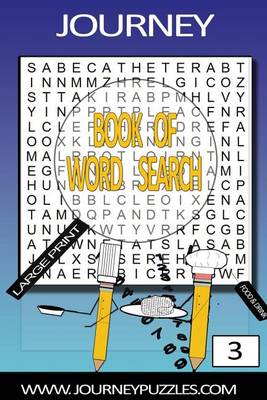 Cover of Journey Large Print Word Search Book 3