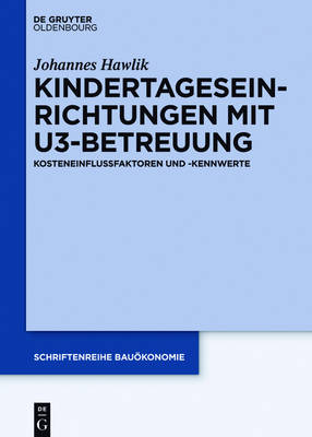Cover of Kindertageseinrichtungen Mit U3-Betreuung