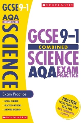 Cover of Combined Sciences Exam Practice Book for AQA