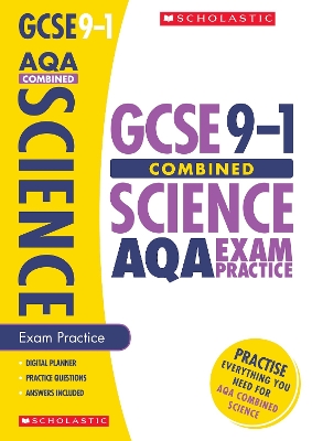 Cover of Combined Sciences Exam Practice Book for AQA