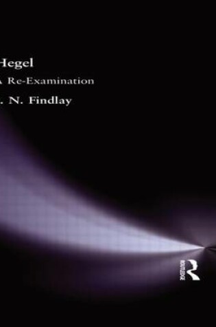 Cover of Hegel: A Re-Examination