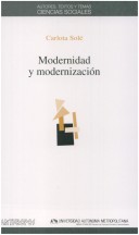 Book cover for Modernidad y Modernizacion