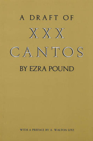 Cover of A Draft of XXX Cantos