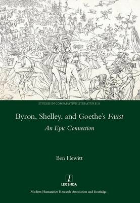 Book cover for Byron, Shelley and Goethe's Faust