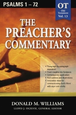 Cover of The Preacher's Commentary - Vol. 13: Psalms 1-72