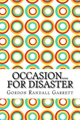 Book cover for Occasion... for Disaster