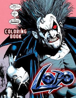 Book cover for Lobo Coloring Book