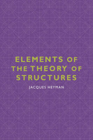 Cover of Elements of the Theory of Structures