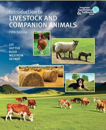 Book cover for Introduction to Livestock and Companion Animals Student Edition -- National -- CTE/School