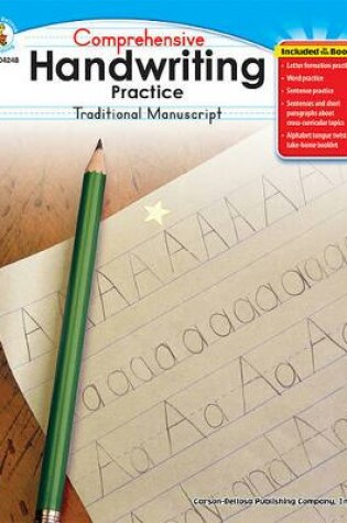 Cover of Comprehensive Handwriting Practice: Traditional Manuscript, Grades K - 1