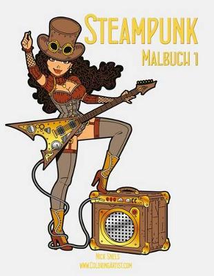 Book cover for Steampunk Malbuch 1