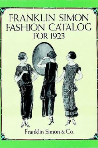 Cover of Franklin Simon Fashion Catalogue for 1923