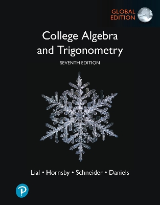 Book cover for Algebra and Trigonometry, eText, Global Edition