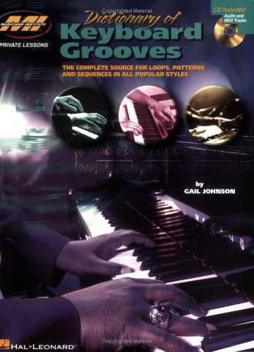 Book cover for Dictonary of Keyboard Grooves