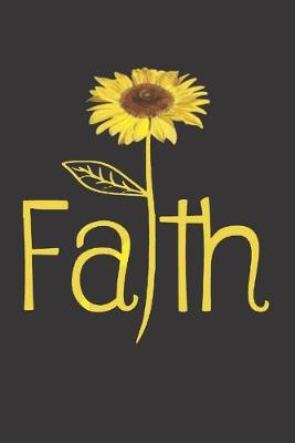 Book cover for Journal Jesus Christ believe faith flower