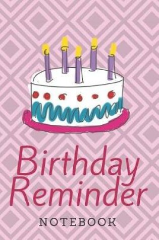 Cover of Birthday Reminder Notebook