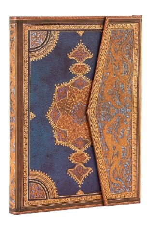 Cover of Safavid Indigo (Safavid Binding Art) Ultra Hardback Address Book (Wrap Closure)