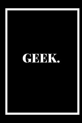 Book cover for Geek