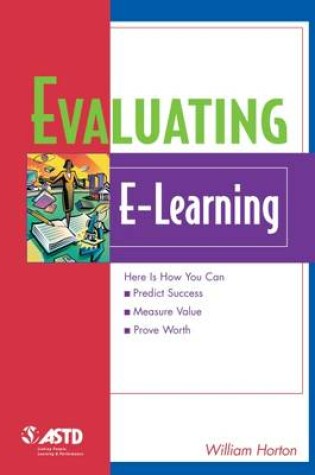 Cover of Evaluating E-Learning