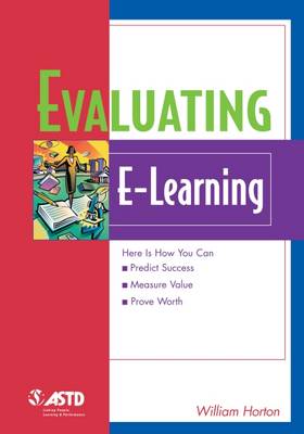 Book cover for Evaluating E-Learning