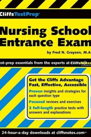 Cover of Cliffstestprep Nursing School Entrance Exam