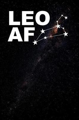 Book cover for Leo AF Notebook