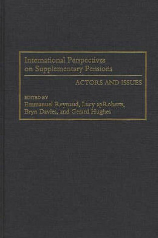 Cover of International Perspectives on Supplementary Pensions