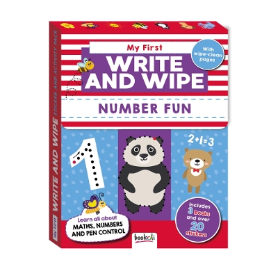 Book cover for Sticker and Activity Pack: Number Fun