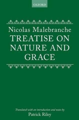 Cover of Treatise on Nature and Grace