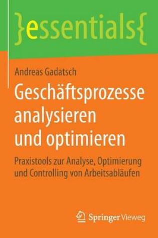 Cover of Geschäftsprozesse analysieren und optimieren