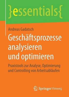 Book cover for Geschäftsprozesse analysieren und optimieren