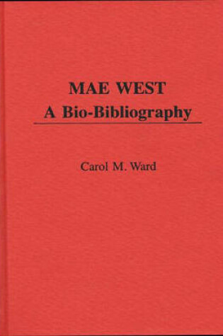 Cover of Mae West