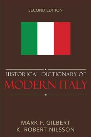 Cover of Historical Dictionary of Modern Italy