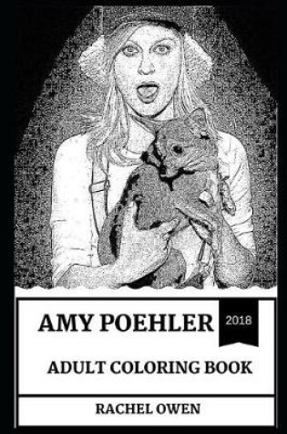 Cover of Amy Poehler Adult Coloring Book