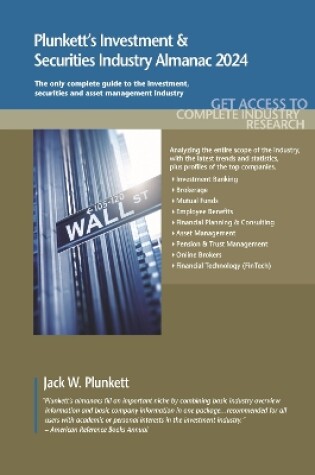 Cover of Plunkett's Investment & Securities Industry Almanac 2024