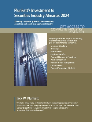 Book cover for Plunkett's Investment & Securities Industry Almanac 2024
