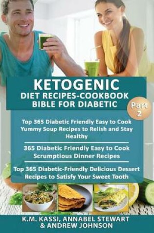 Cover of Ketogenic Diet Recipes-Cookbook Bible for Diabetic