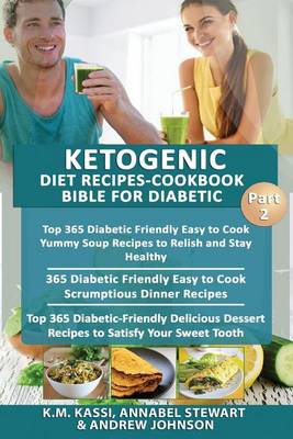 Book cover for Ketogenic Diet Recipes-Cookbook Bible for Diabetic