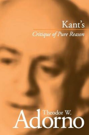 Cover of Kant's Critique of Pure Reason
