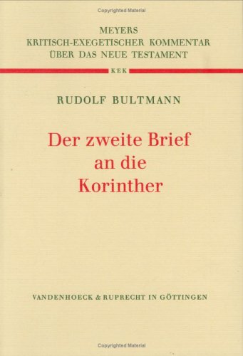 Cover of Der Zweite Brief an Die Korinther