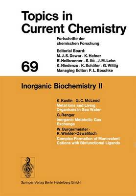 Cover of Inorganic Biochemistry II