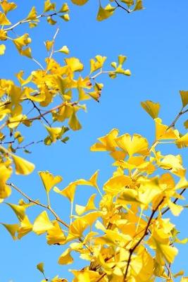 Book cover for Yellow Gingko Biloba Leaves Journal