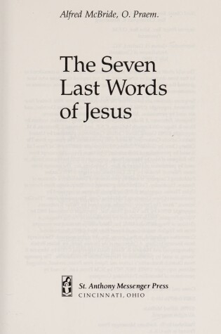 Cover of Seven Last Words of Jesus