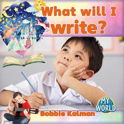 Book cover for What Will I Write?