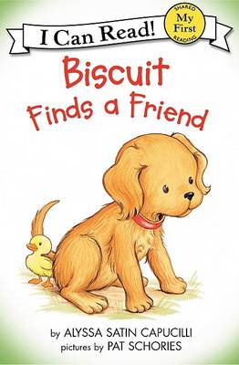 Book cover for I Can Read Biscuit finds a Friend