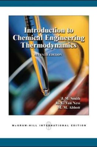 Cover of Introduction to Chemical Engineering Thermodynamics (Int'l Ed)