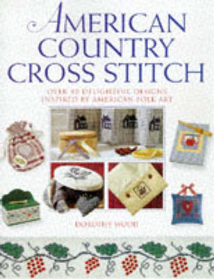Book cover for American Country Cross Stitch