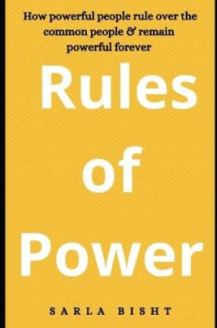 Cover of Rules of Power