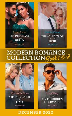 Book cover for Modern Romance December 2022 Books 5-8