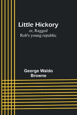 Book cover for Little Hickory; or, Ragged Rob's young republic